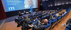 Der Politische Morgen im fx-Center in Babelsberg