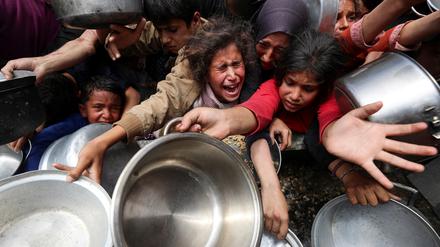 Die Mehrheit der Menschen im abgeriegelten Gazastreifen hungert.