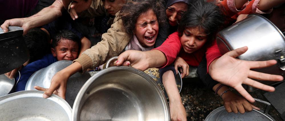 Die Mehrheit der Menschen im abgeriegelten Gazastreifen hungert.