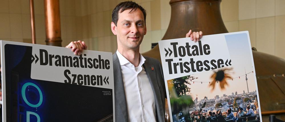 Bezirksbürgermeister Martin Hikel (SPD) wirbt für einen Besuch in seinem Bezirk.
