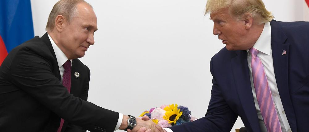 Kremlchef Wladimir Putin und US-Präsident Donald Trump haben die Bereitschaft zu einem neuen Treffen bekundet. (Archivbild)