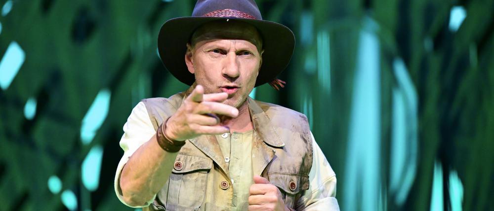 Der Schauspieler und "Tatort"-Kommissar Richy Müller probt für eine Gastrolle im Musical "Tarzan".