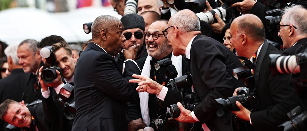 Denzel Washington kam für die Premiere seines neuen Films nach Cannes.