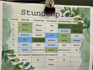 Stundenplan der Berthold-Otto-Schule