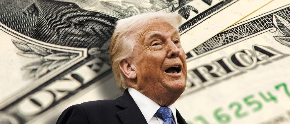 Donald Trumps Zollpolitik hat auch den US-Dollar massiv unter Druck gesetzt.