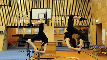 An der Eliteschule in Prenzlauer Berg sollen auf höchstem Niveau Ballett und Artistik unterrichtet werden. 