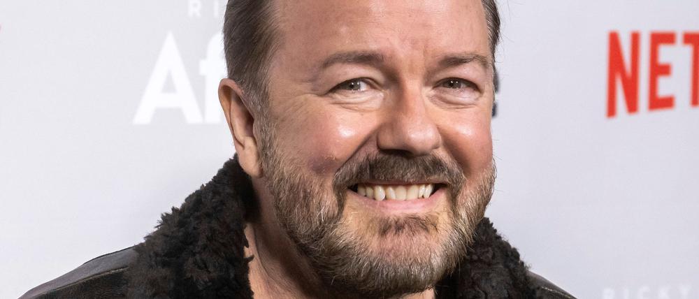 Ricky Gervais wird in Hollywood mit einer Sternenplakette verewigt. (Archivbild)