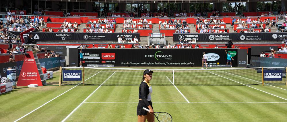 Das Rasenturnier in Berlin ist für die Topspielerinnen wie Jessica Pegula sehr interessant.