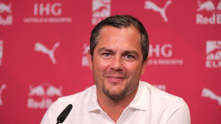  Marcel Schäfer, Geschäftsführer Sport bei RB Leipzig, plant einen umfassenden Neustart. 