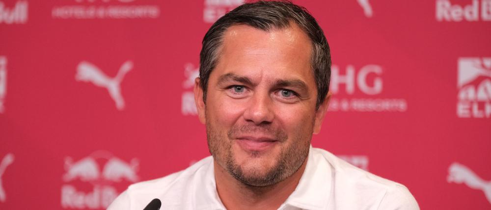  Marcel Schäfer, Geschäftsführer Sport bei RB Leipzig, plant einen umfassenden Neustart. 