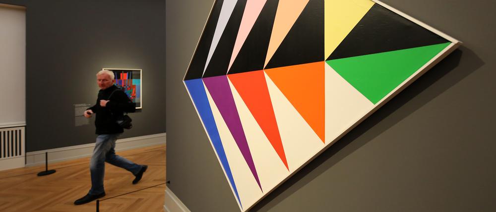 125 Werke abstrakter Kunst waren im Baberini zu sehen.