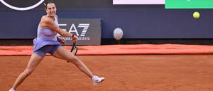 Die Weltranglistenerste Aryna Sabalenka wird nächsten Monat in Berlin an den Start gehen. 