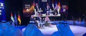 Die Gitex-Messe aus Dubai findet in diesem Jahr erstmals auf dem Messegelände in Berlin statt.