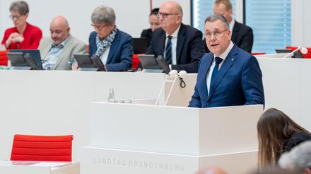 Eine eigene Mehrheit hatte Brandenburgs Ministerpräsident Woidke nicht.