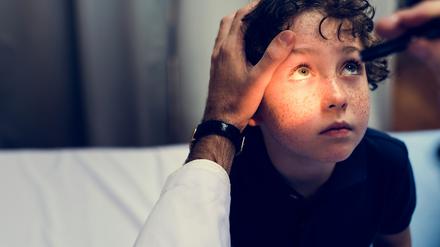 Kind beim Doktor