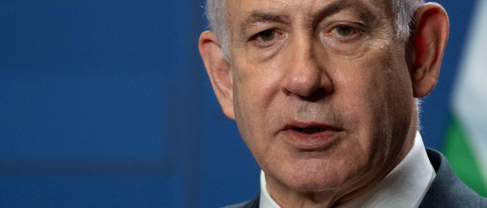 Israels Ministerpräsident Benjamin Netanjahu weist Kritik aus Paris, London und Ottawa am Vorgehen im Gaza-Krieg zurück. (Archivbild)