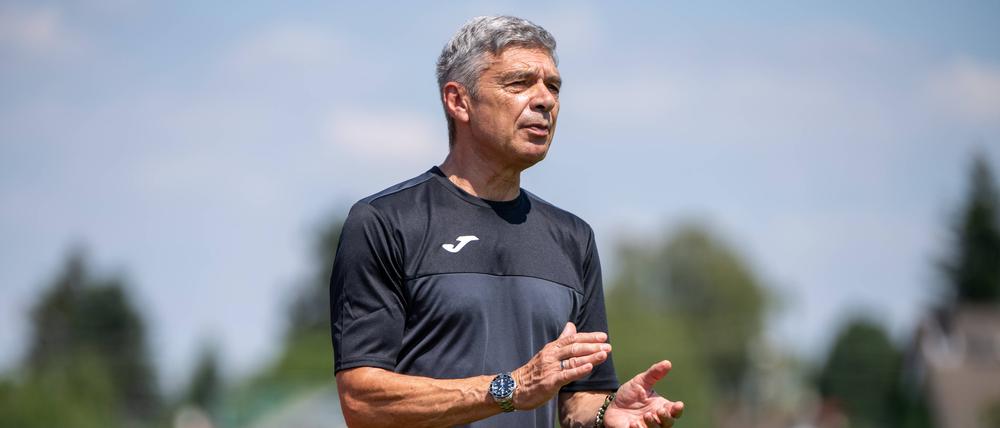 Karsten Heine trainiert seit Sommer 2024 den Oberligisten Eintracht Mahlsdorf.