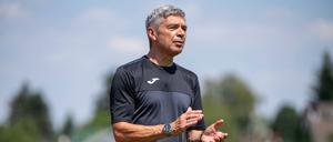 Karsten Heine trainiert seit Sommer 2024 den Oberligisten Eintracht Mahlsdorf.