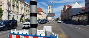 Der neue Blitzer wurde am 21. Mai aufgestellt. 