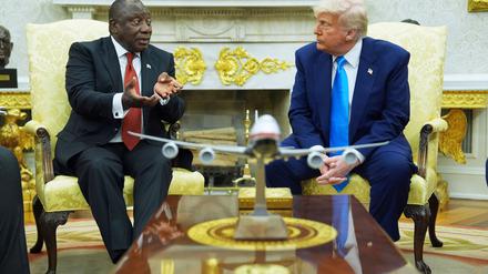 Trump macht seinem Besuch im Oval Office schwere Vorwürfe. 
