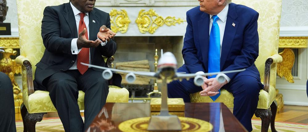 Trump macht seinem Besuch im Oval Office schwere Vorwürfe. 