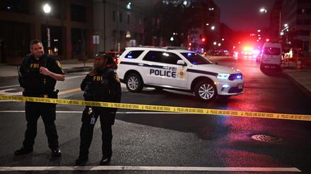 Der Tatort in Washington: Hier wurden zwei Mitarbeiter der israelischen Botschaft getötet.
