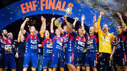 Die SG Flensburg-Handewitt gewann in der vergangenen Saison die European League.