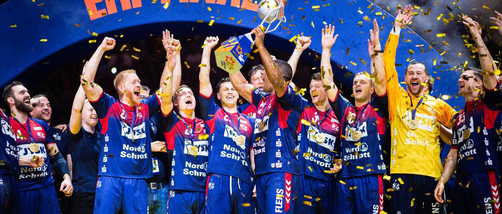 Die SG Flensburg-Handewitt gewann in der vergangenen Saison die European League.