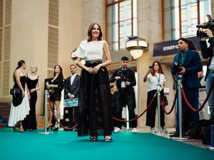 Auf dem Grünen Teppich des Green Award sammelten sich die Stars und Sternchen.