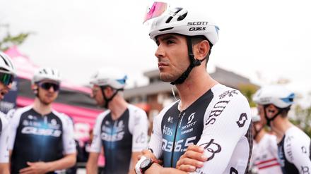 Der italienische Radrennfahrer Moschetti Matteo