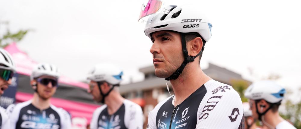 Der italienische Radrennfahrer Moschetti Matteo