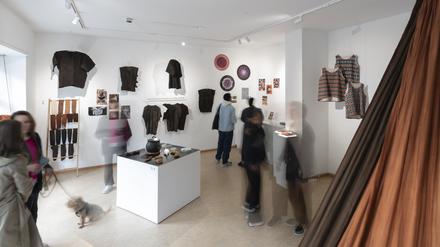 Blick in die aktuelle Ausstellung im Art Laboratory Berlin.