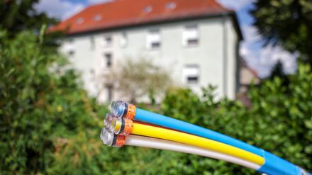 Der ostdeutsche Glasfasernetzbetreiber Envia Tel stockt dieses Jahr seine Investitionen deutlich auf. (Symbolbild)