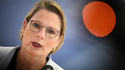 Stefanie Hubig (SPD), Bundesministerin der Justiz und für Verbraucherschutz.