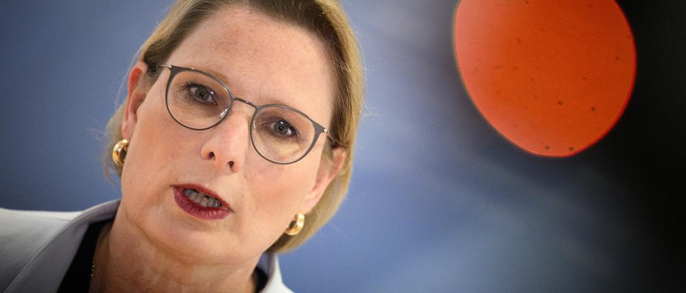 Stefanie Hubig (SPD), Bundesministerin der Justiz und für Verbraucherschutz.