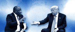 Trump und Ramaphosa