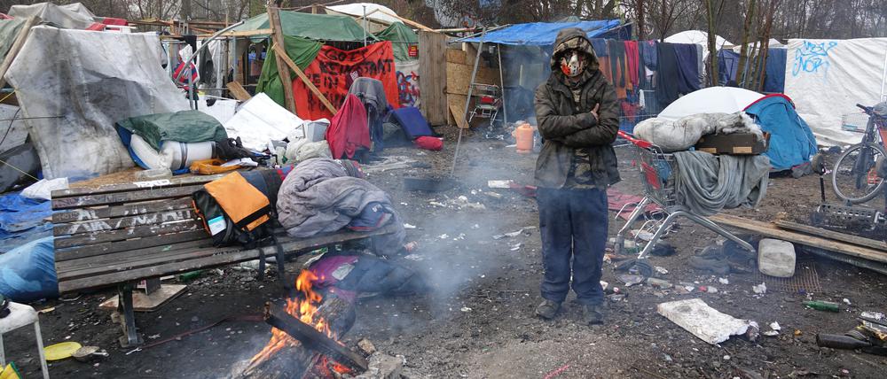 Kleckx musste 2019 wie viele andere Obdachlose seine Schlafstätte an der Rummelsburger Bucht verlassen. 