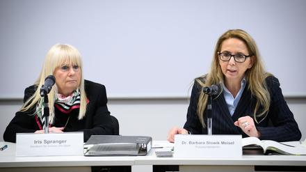 Berlins Polizeipräsidentin, Barbara Slowik Meisel, erklärte Ende 2024, Angriffe mit Messern seien fast gefährlicher als Schusswaffen und Schüsse. (Archivbild)