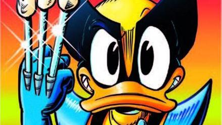 Lustigen Taschenbuch mit dem Titel "What if ...? Donald Duck became Wolverine", Quelle: Egmont Ehapa Media