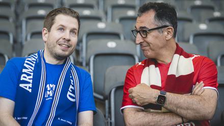 Kevin Kühnert (SPD, links) und Cem Özdemir (Bündnis 90/Die Grünen).