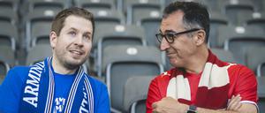 Kevin Kühnert (SPD, links) und Cem Özdemir (Bündnis 90/Die Grünen).