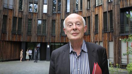 Bei der Festveranstaltung 30 Jahre Potsdam-Institut für Klimafolgenforschung (PIK): Hans Joachim Schellnhuber, der Gründungsdirektor des Instituts.