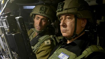 Im Krieg: Israels Premier Netanjahu