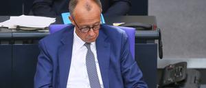 Berlin, Deutschland, 21.05.2025: Deutscher Bundestag: 6. Bundestagssitzung: Bundeskanzler Friedrich Merz CDU *** Berlin, Germany, 21 05 2025 German Bundestag 6 Bundestag session Federal Chancellor Friedrich Merz CDU Copyright: xdtsxNachrichtenagenturx dts_68197