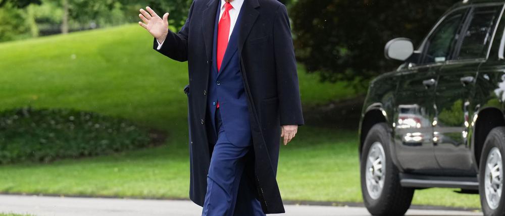 Trump droht der EU mit Zöllen. 