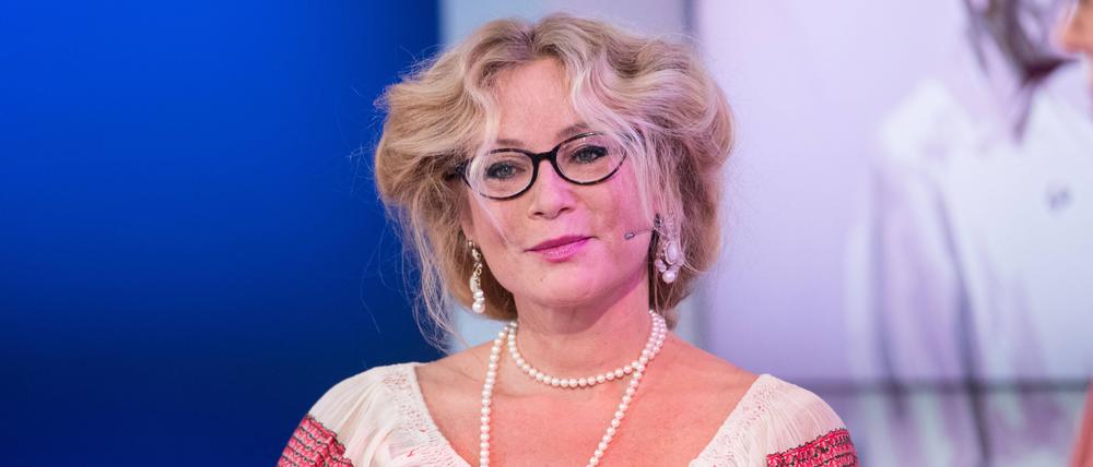 Die Schriftstellerin Anna Katharina Fröhlich auf einem Foto von 2018.