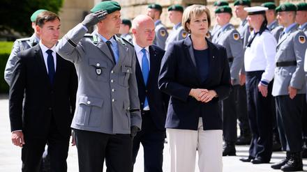 Das öffentliche Gelöbnis vor dem Abgeordnetenhaus war das zweite nach 2024. 