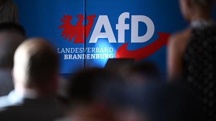 Die AfD in Brandenburg wehrt sich juristisch gegen ihre Hochstufung zur gesichert rechtsextremistischen Bestrebung. (Archivbild) 