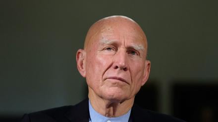 Sebastião Ribeiro Salgado im Jahr 2019 in Leipzig. (Archivbild)