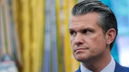 US-Verteidigungsminister Pete Hegseth.